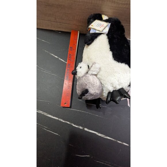 Aurora Emperor Penguin  and baby  Plush Toy  11" Soft Huggable Stuffed Animal - Picture 10 of 10